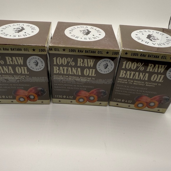 Dr. Sebi's 100% Raw Batana Oil - Brown 3/$30 - Picture 1 of 4